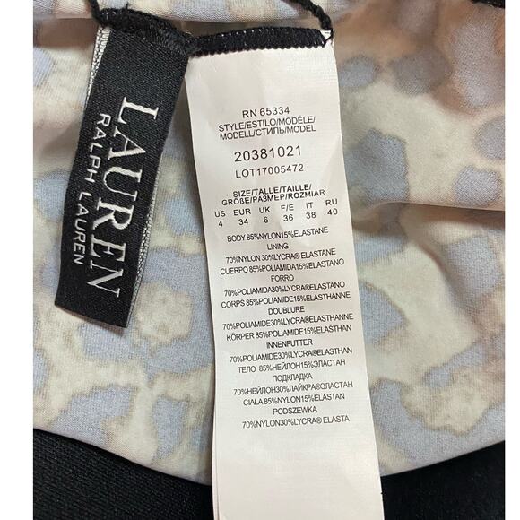 Lauren Ralph Lauren Women's Tankini Animal-Print Leopard 4 - Picture 7 of 7